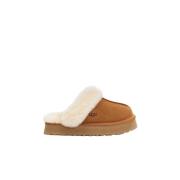 Comfortabele Instap Pantoffels met Disquette UGG , Brown , Dames