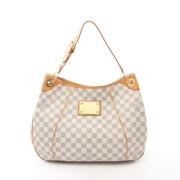 Pre-owned Canvas shoulder-bags Louis Vuitton Vintage , White , Dames