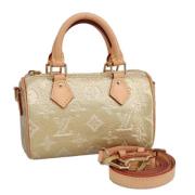 Pre-owned Canvas louis-vuitton-bags Louis Vuitton Vintage , Yellow , D...