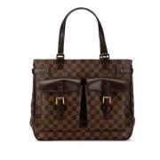 Pre-owned Canvas totes Louis Vuitton Vintage , Brown , Dames