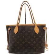 Pre-owned Leather handbags Louis Vuitton Vintage , Brown , Dames