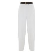 Klassieke Straight Broek Kocca , White , Dames