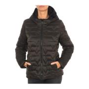 Omkeerbare Waterdichte Jas met Capuchon Vuarnet , Black , Dames