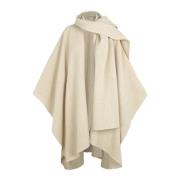 Sabah, poncho champagne Cortana , Beige , Dames