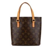 Pre-owned Canvas louis-vuitton-bags Louis Vuitton Vintage , Brown , Da...