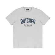 Leger College Tee Korte Mouw Shirt Butcher of Blue , Gray , Heren