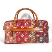 Pre-owned Fabric louis-vuitton-bags Louis Vuitton Vintage , Orange , D...