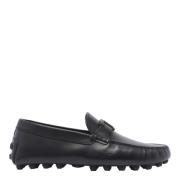 Platte zwarte schoenen Tod's , Black , Heren