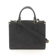 Pre-owned Leather louis-vuitton-bags Louis Vuitton Vintage , Black , D...