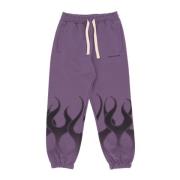 Flames Lichtgewicht Trainingsbroek Man Broek Vision OF Super , Purple ...