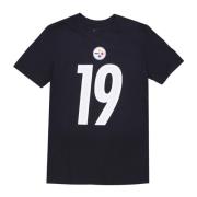 Smith-Schuster NFL Tee Zwart Nike , Black , Heren