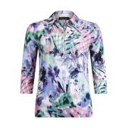 Polo T-shirt 3/4 sl Roberto sarto , Multicolor , Dames