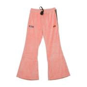 Velours Roze Dames Trainingsbroek Ellesse , Pink , Dames