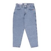 Loose-fit Jeans Amish , Blue , Heren