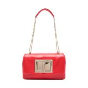 Rode Schoudertas Iconische Stijl Moschino , Red , Dames