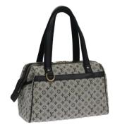 Pre-owned Canvas handbags Louis Vuitton Vintage , Blue , Dames