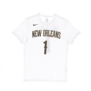 Zion Williamson Neopel Tee Nike , White , Heren