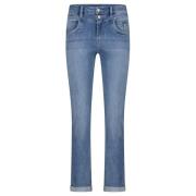 Steen Sienna Rits Broek Red Button , Blue , Dames