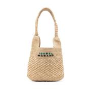 Geweven Raffia Schoudertas Isabel Marant Étoile , Beige , Dames