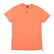 Crimson Bliss Jurk met Swoosh Print Nike , Orange , Dames