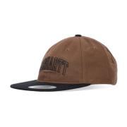 Bruin/zwarte platte klep pet Carhartt Wip , Brown , Heren