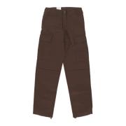 Cargo Broek met Zakken en Koord Carhartt Wip , Brown , Heren