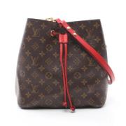 Pre-owned Canvas shoulder-bags Louis Vuitton Vintage , Brown , Dames