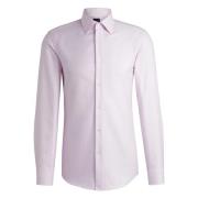 Slim Fit Katoenen Overhemd, Designers code Hugo Boss , Pink , Heren