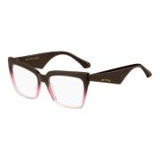 Bruin Fuchsia Brillenmonturen Etro , Brown , Unisex