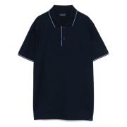 Katoenen Polo Shirt 2 Knopen Italië Paul & Shark , Blue , Heren