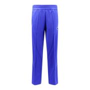 Iconische Jersey Broek met Lateraal Band Moncler , Blue , Heren