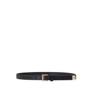 Riem Skinny Ralph Lauren , Black , Dames