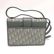 Pre-owned Leather dior-bags Dior Vintage , Gray , Dames