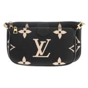 Pre-owned Fabric louis-vuitton-bags Louis Vuitton Vintage , Black , Da...