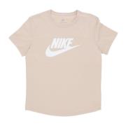 Essentials Club Tee Dames T-Shirt Nike , Beige , Dames