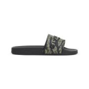 Zwarte sandalen voor mannen Givenchy , Black , Heren