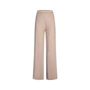 Elegante Beige Broek met Strikdetail Liu Jo , Beige , Dames