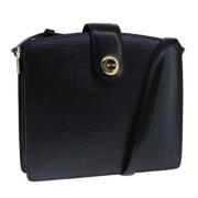 Pre-owned Leather louis-vuitton-bags Louis Vuitton Vintage , Black , D...