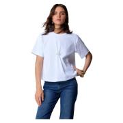 Stijlvolle T-shirts voor mannen en vrouwen Kocca , White , Dames