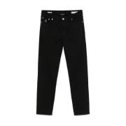 Zwarte Klassieke Five-Pocket Jeans Brunello Cucinelli , Black , Heren