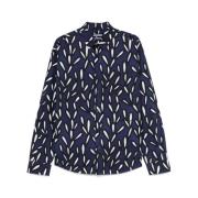 Grafische Print Oxford Blauw Overhemd Jacquemus , Blue , Heren