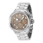 Racing Quartz Horloge - Bruine Wijzerplaat Invicta Watches , Gray , He...