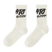 Tag Tube Socks Axel Arigato , Beige , Unisex