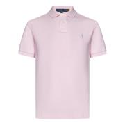 Roze Polo T-shirt met Pony Borduurwerk Polo Ralph Lauren , Pink , Here...