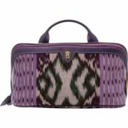 Violet Maan Stof Make-up Tas Claris Virot , Purple , Dames