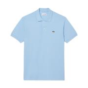 Klassieke Katoenen Poloshirt Lacoste , Blue , Heren