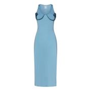 Blauwe Cosimina Jurk Nensi Dojaka , Blue , Dames