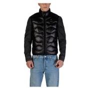 Zwarte Mouwloze Blazer met Rits Blauer , Black , Heren