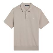 Polo Shirt Korte Mouw Polo Ralph Lauren , Gray , Heren