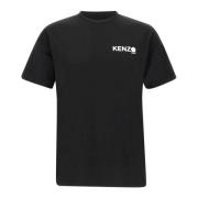 Zwarte T-shirts en Polos Kenzo , Black , Heren